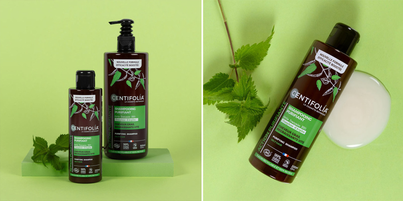 Shampoing Purifiant– Cheveux Gras, Régressant Vite  - Centifolia