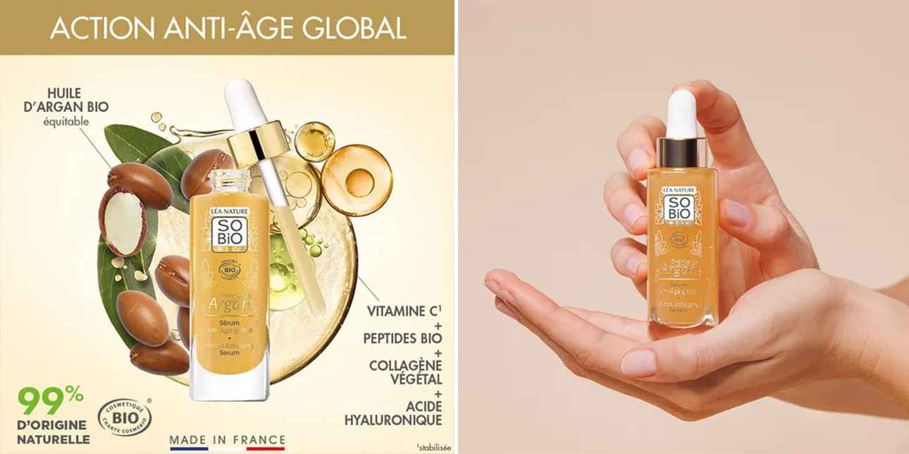 Sérum Anti-âge Global - Précieux Argan - SO BIO étic